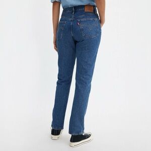 Levi's 501 Blue Straight Leg Jeans